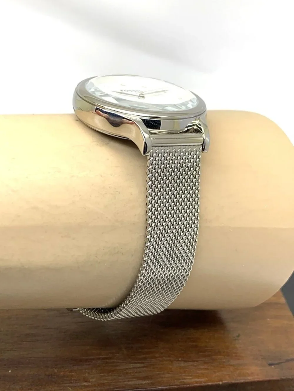 Fossil Women's Watch BQ3390 Quartz Mother of Pearl Dial Stainless Steel 34mm